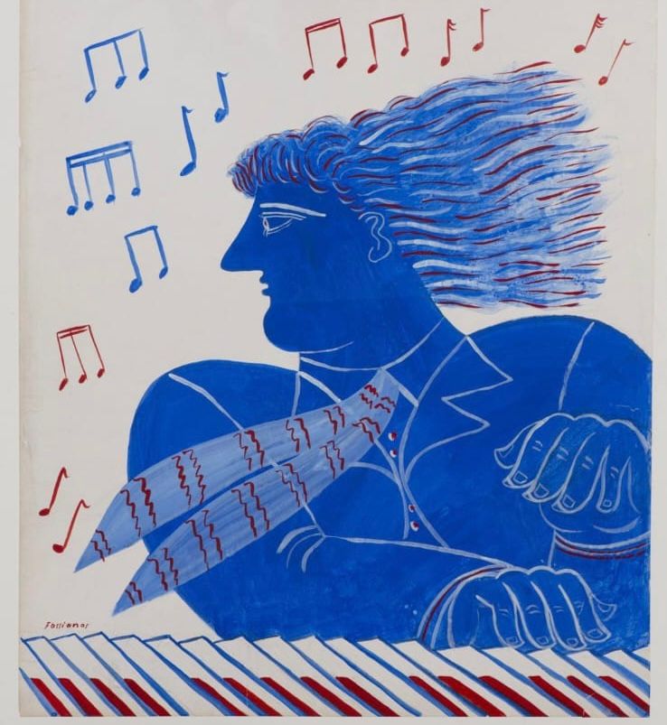 ΑΛΕΚΟΣ ΦΑΣΙΑΝΟΣ (1935 - 2022)  - ΜΠΛΕ ΝΕΟΣ